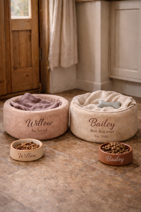 Personalised pet gifts