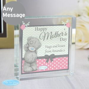 Personalised Me To You Pastel Polka Dot for Her Crystal Token