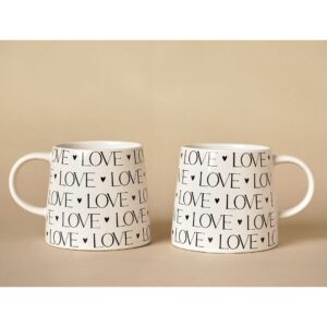 Amore Mugs Set of 2 - Love