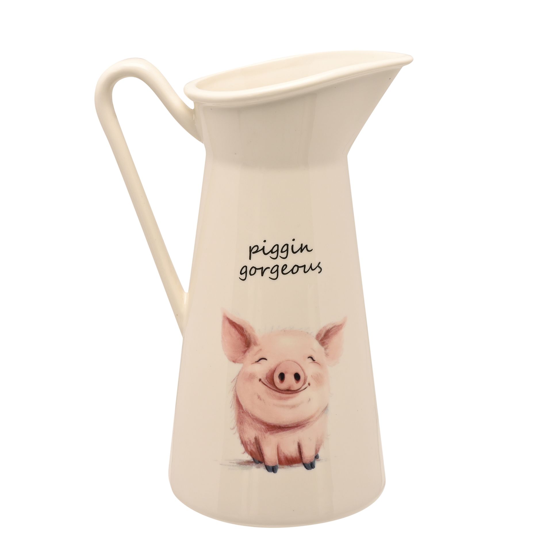 The Funny Farm Ceramic Vase - "Piggin Gorgeous" - Image 2