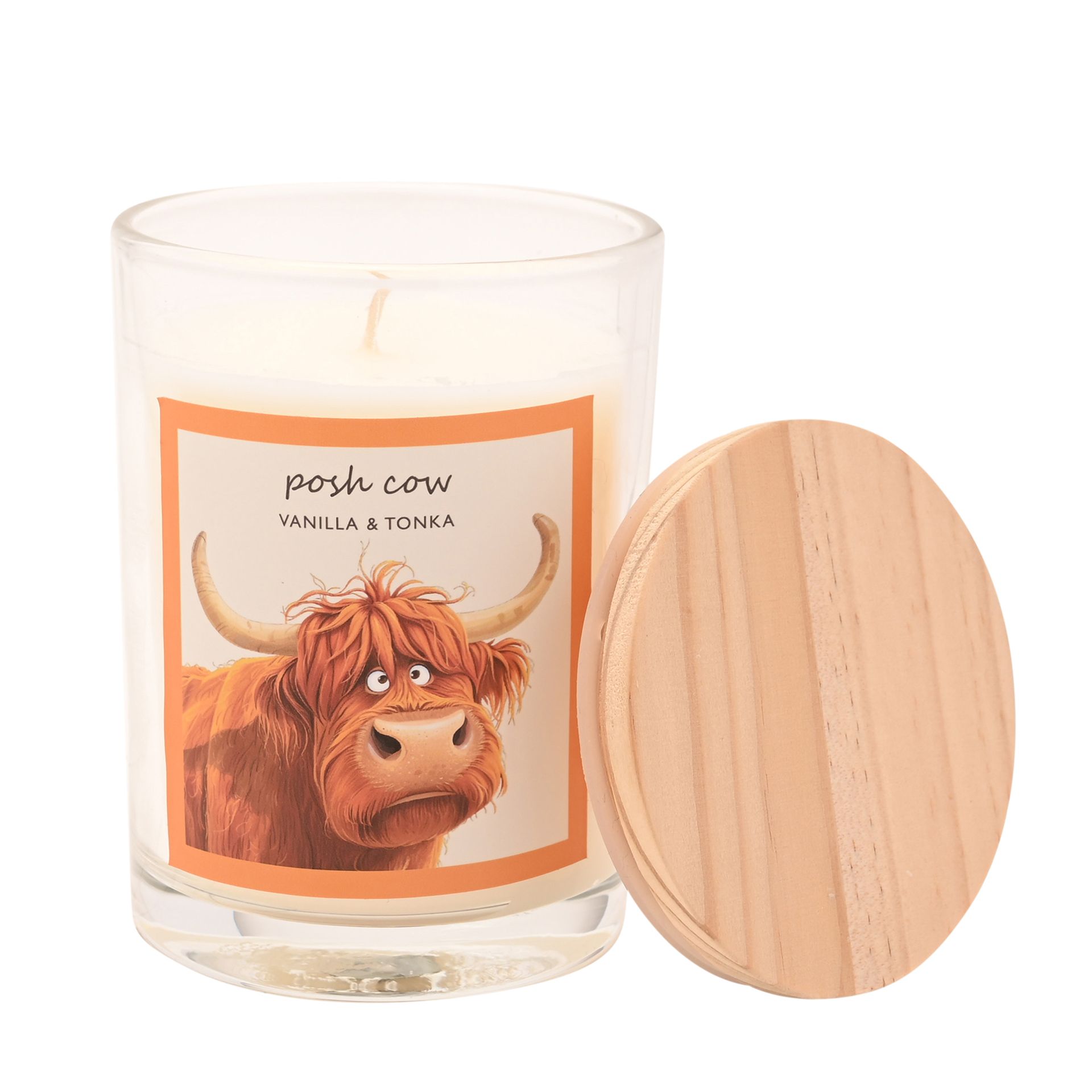 The Funny Farm Candle 250g - "Posh Cow" - Image 4