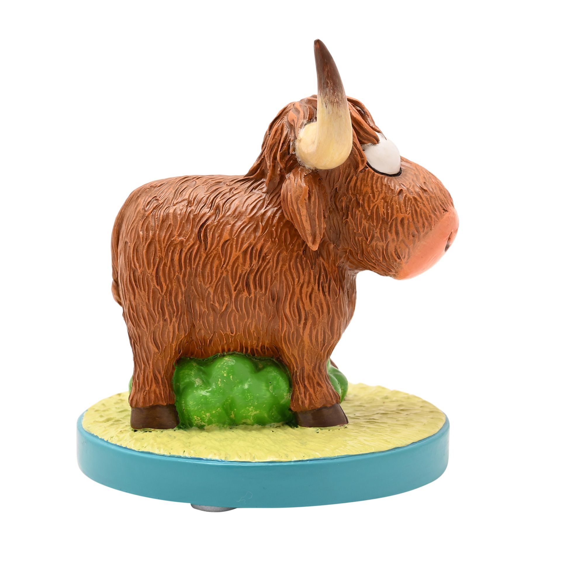 The Funny Farm Highland Cow Figurine "Posh Cow" - Image 6