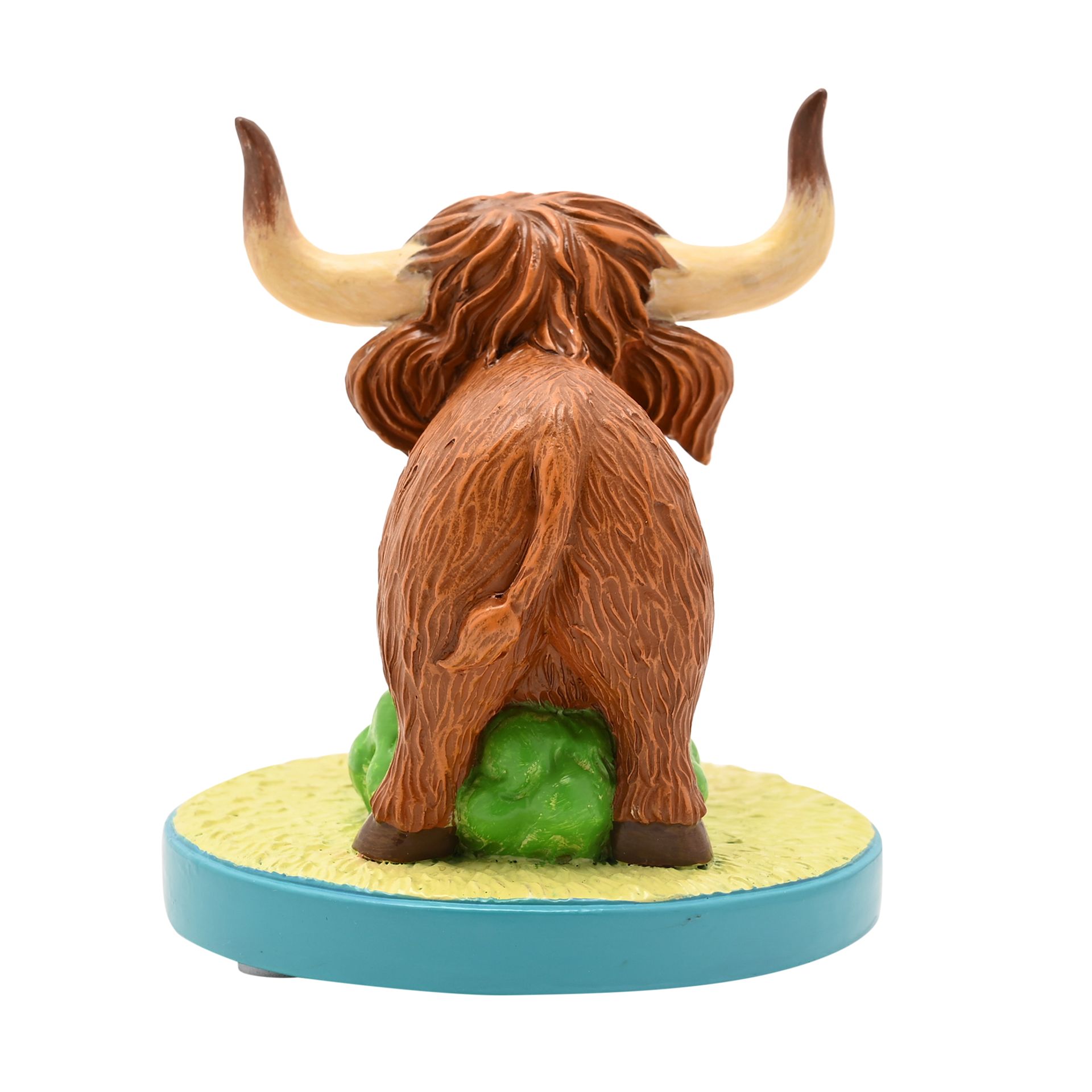 The Funny Farm Highland Cow Figurine "Posh Cow" - Image 8