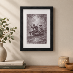 Cast Off - Framed Print