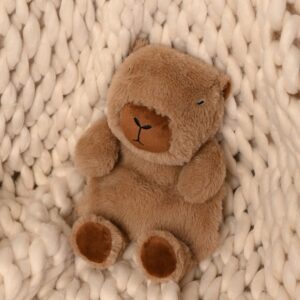 The Feel Good Club Capybara Cuddly Shaped Wheat Bag