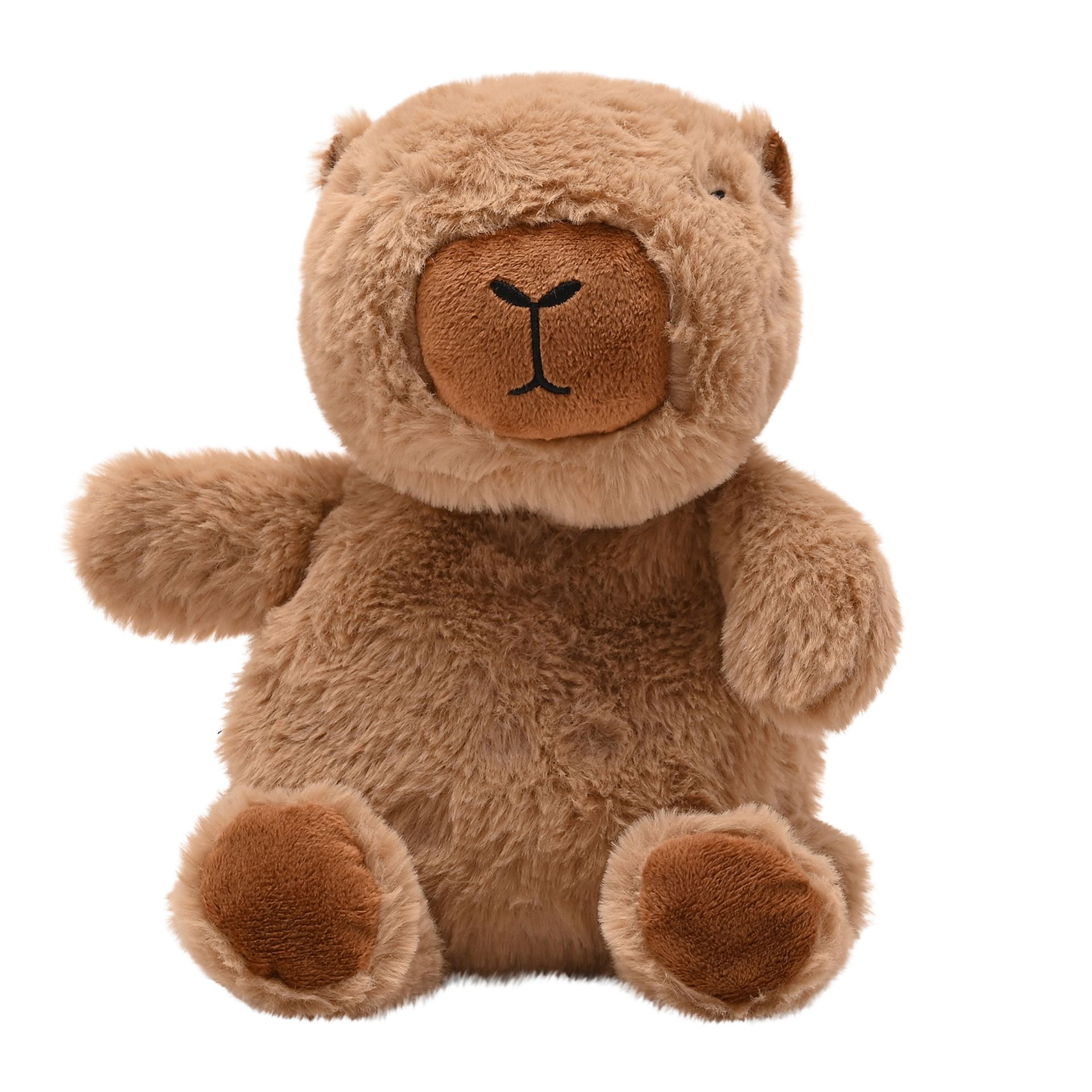 The Feel Good Club Capybara Cuddly Shaped Wheat Bag - Image 2
