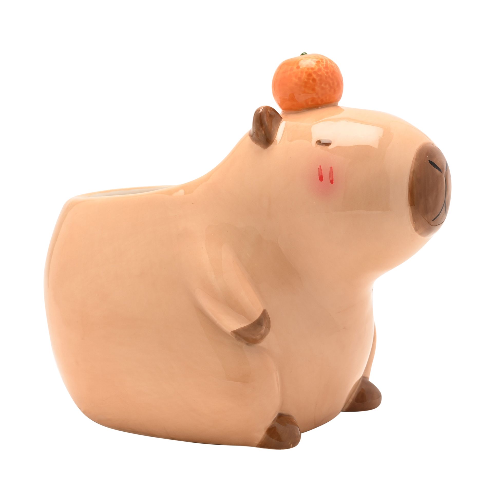 The Feel Good Club Capybara Plant Pot - Large - Image 2