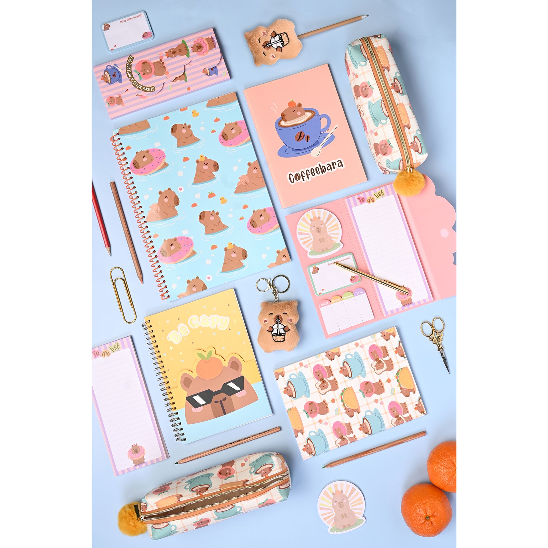 The Feel Good Club Capybara Sticky Notes Set - Image 7