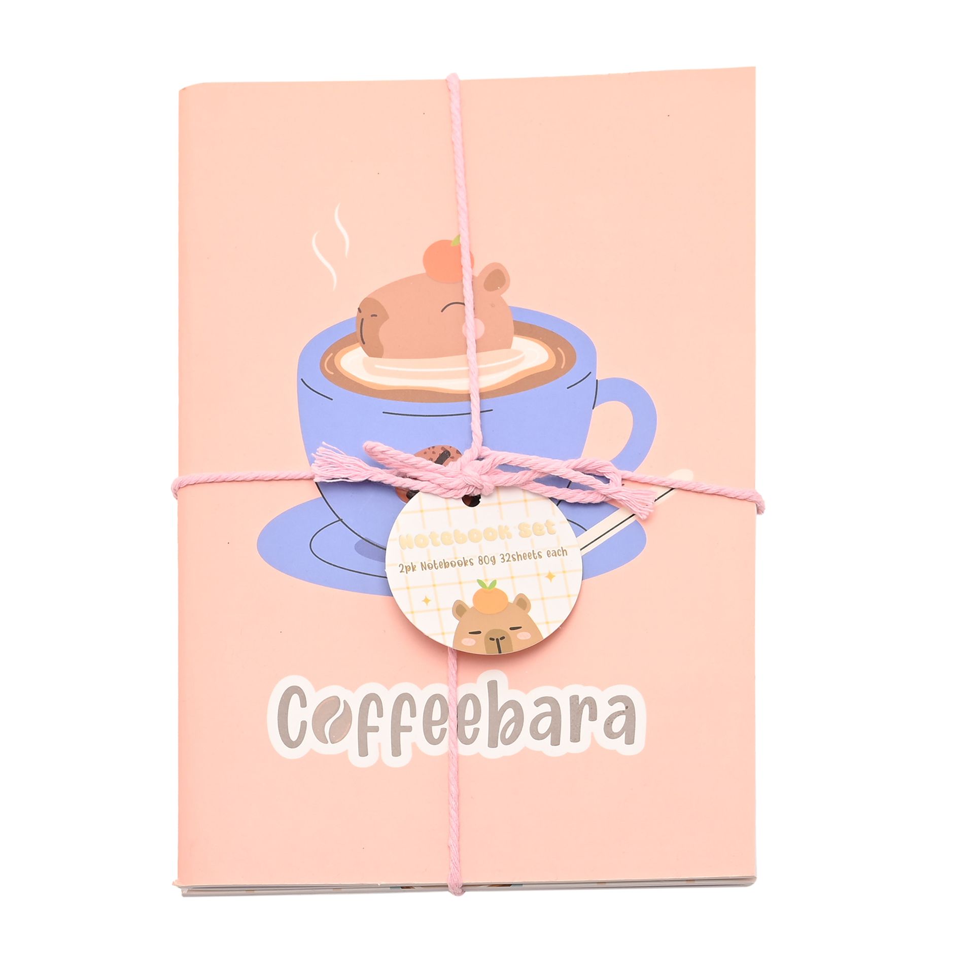 The Feel Good Club Capybara Soft Cover Notebook Set - Image 6