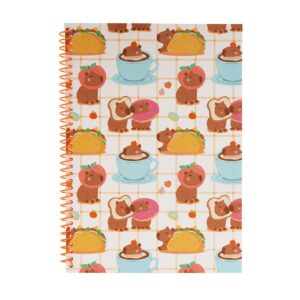The Feel Good Club Capybara Spiral Soft Cover Notebook