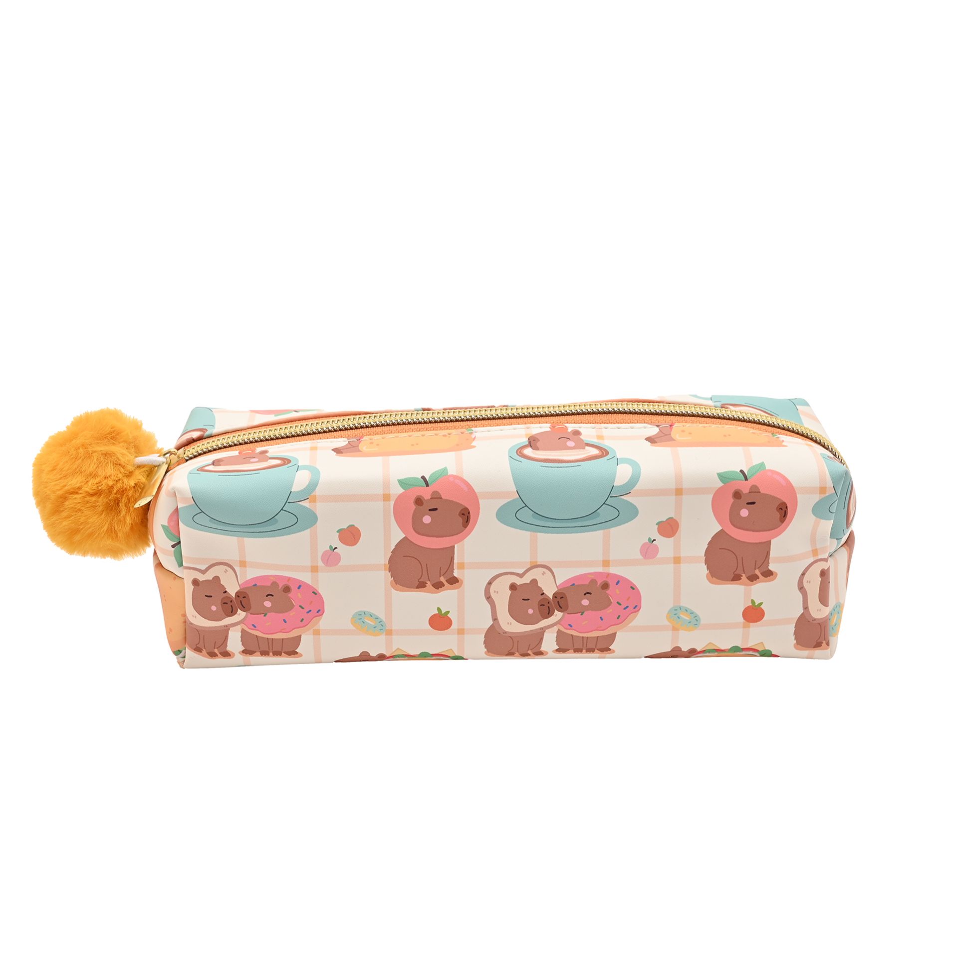The Feel Good Club Capybara Soft Pencil Case - Image 2