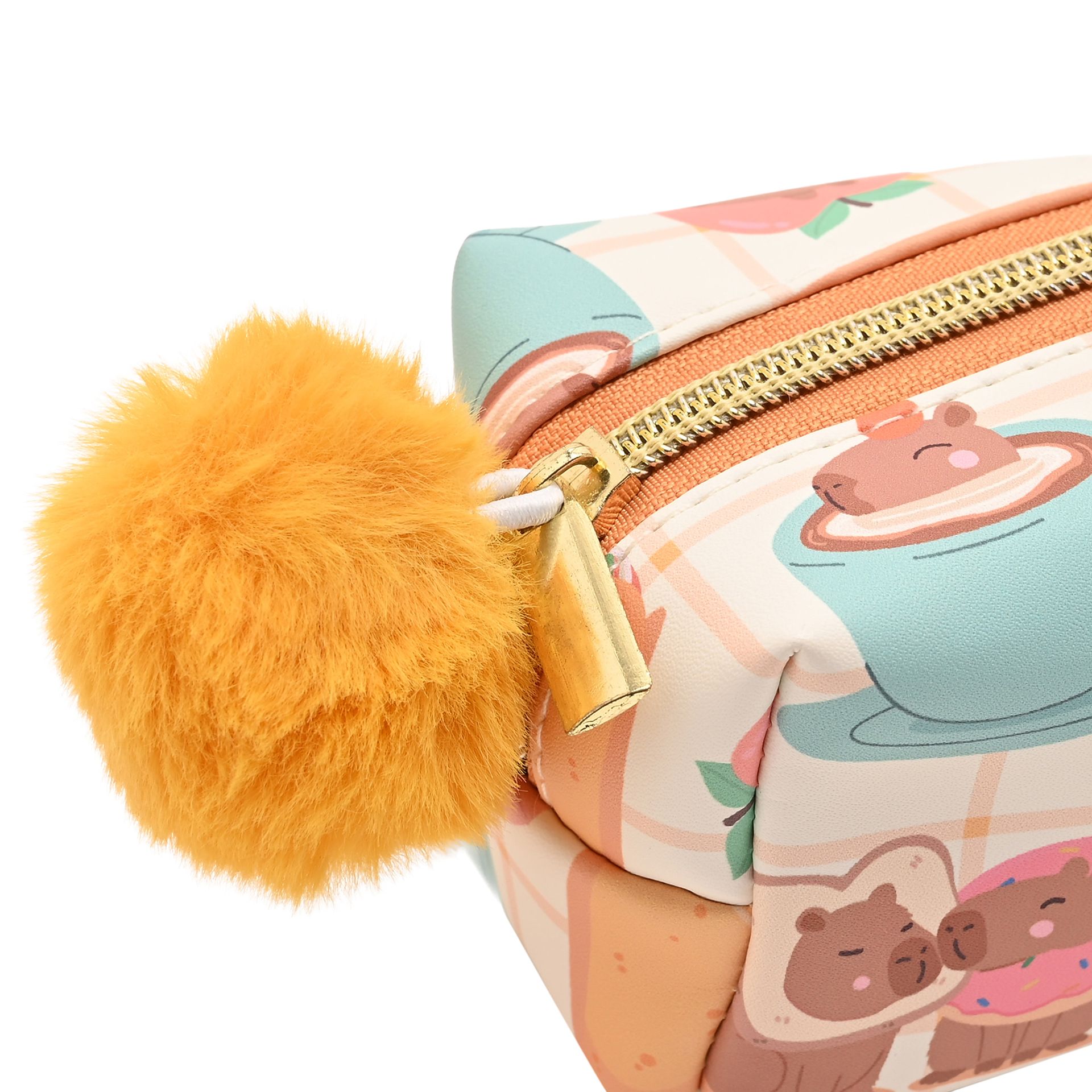 The Feel Good Club Capybara Soft Pencil Case - Image 5