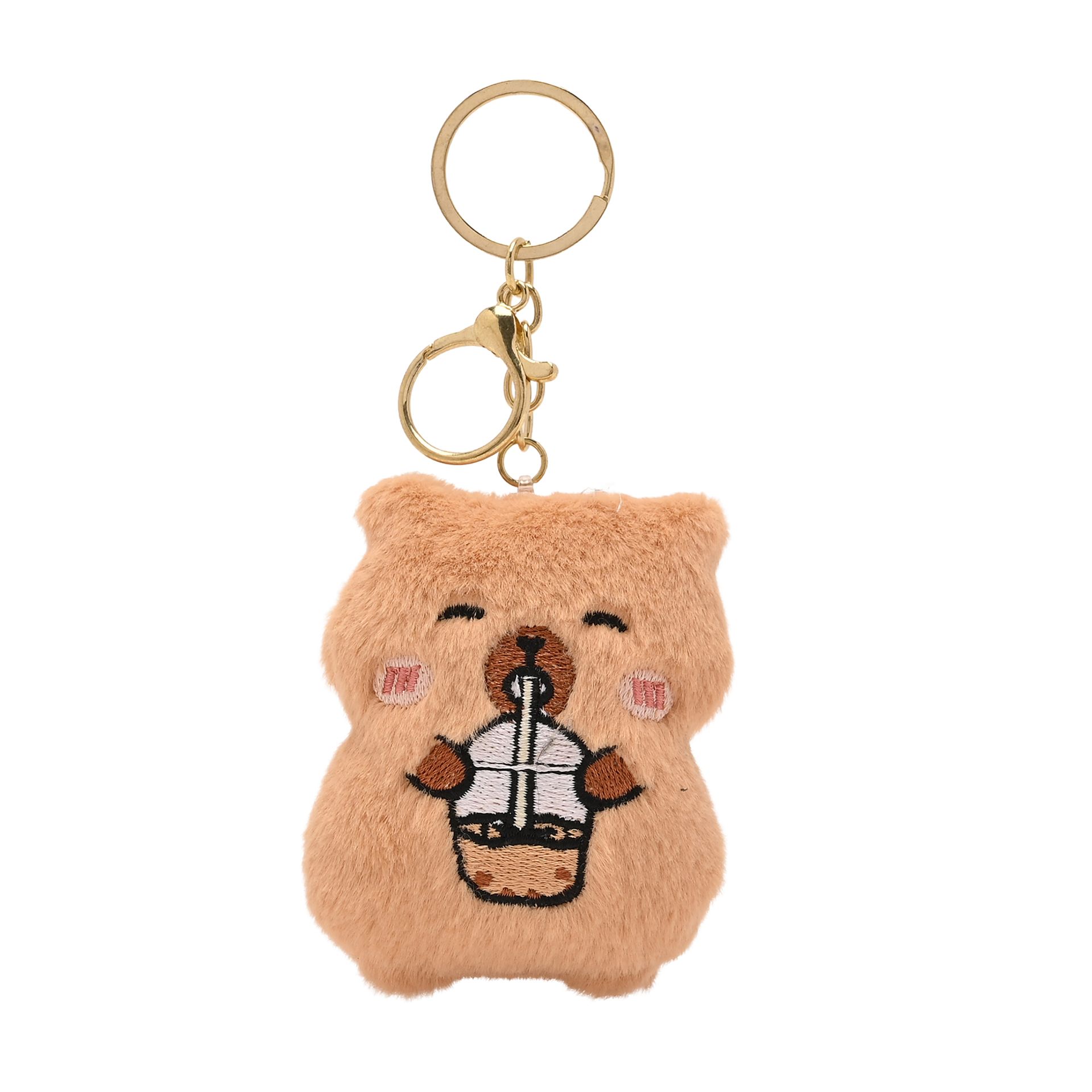 The Feel Good Club Capybara Plush Keyring/Bag Charm - Image 2