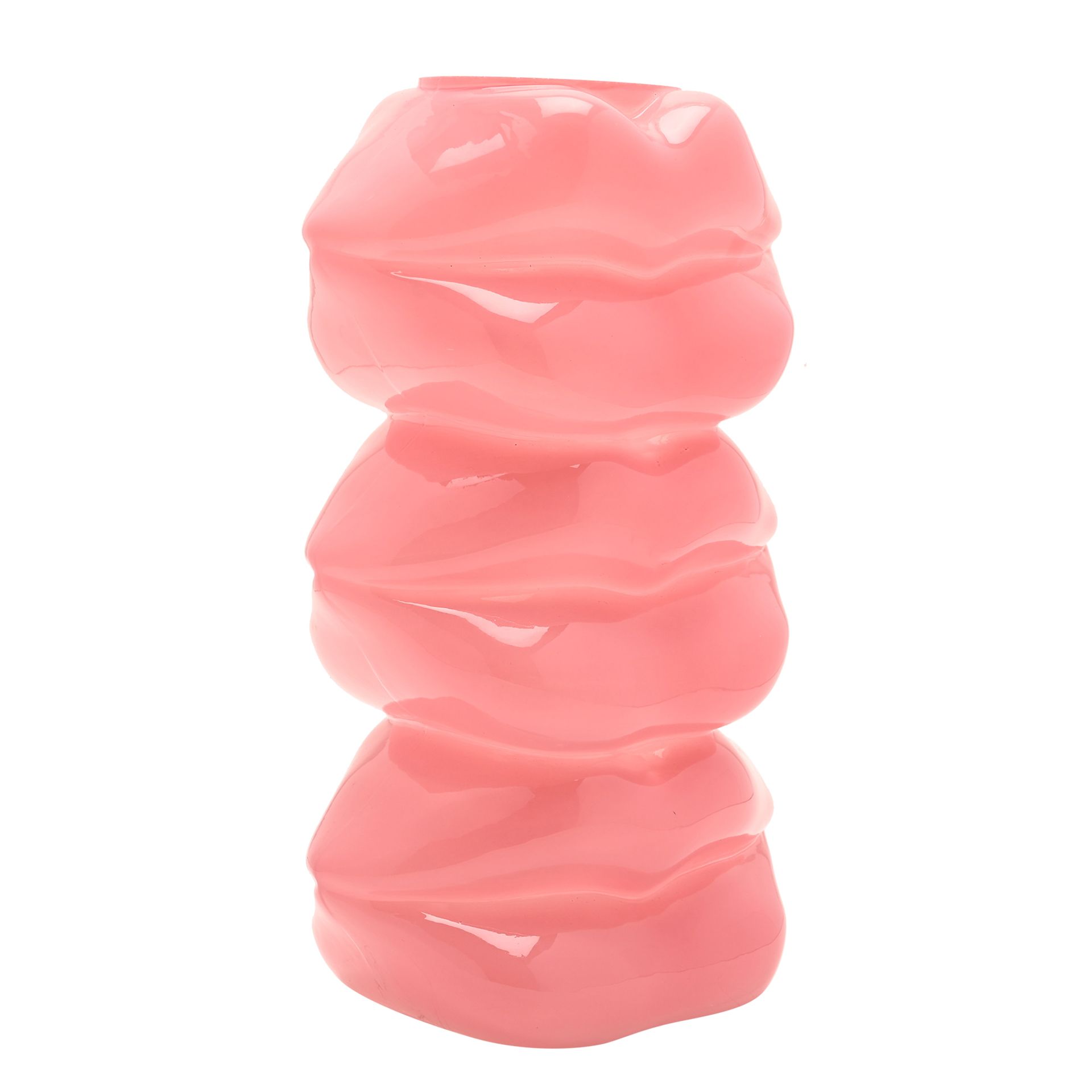 The Feel Good Club Glass Lip Stack Vase - Image 4