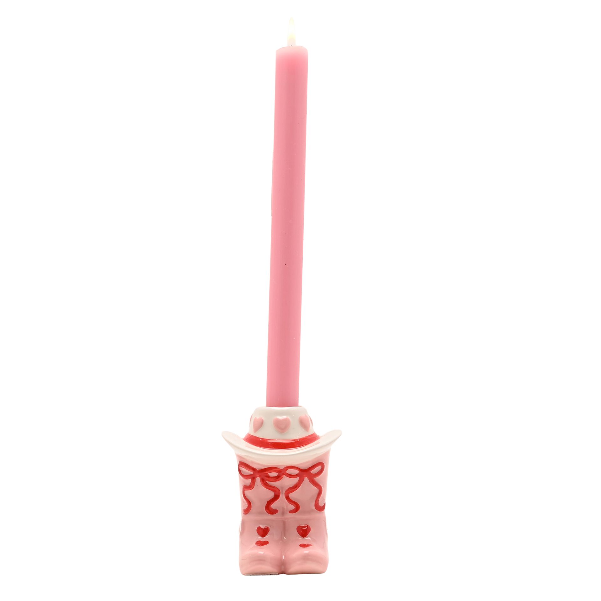 The Feel Good Club Cowboy Boot Taper Candle Holder - Image 4
