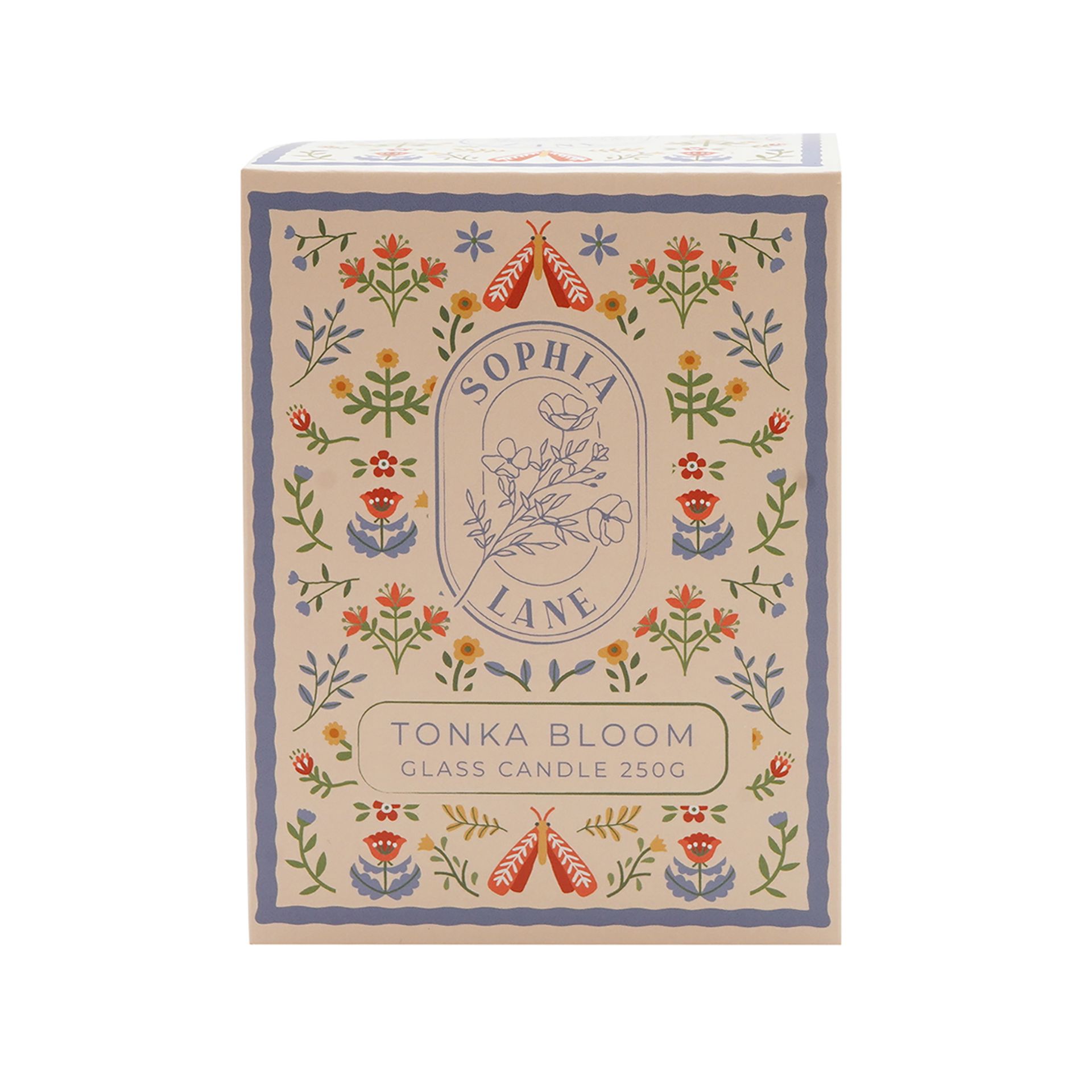 Sophia Lane Tonka Bloom Floral Candle - 250g - Image 8