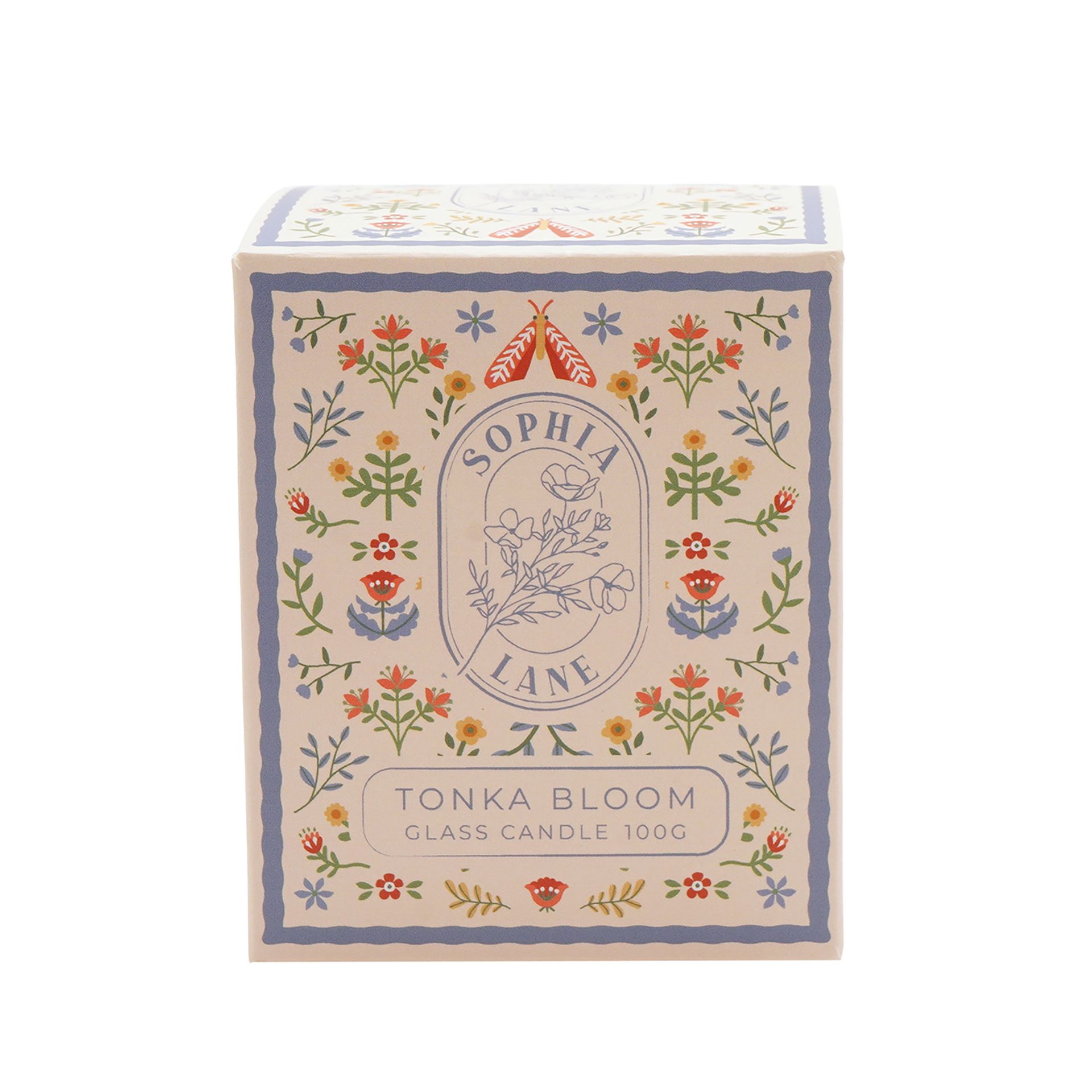 Sophia Lane Tonka Bloom Floral Candle - 100g - Image 8
