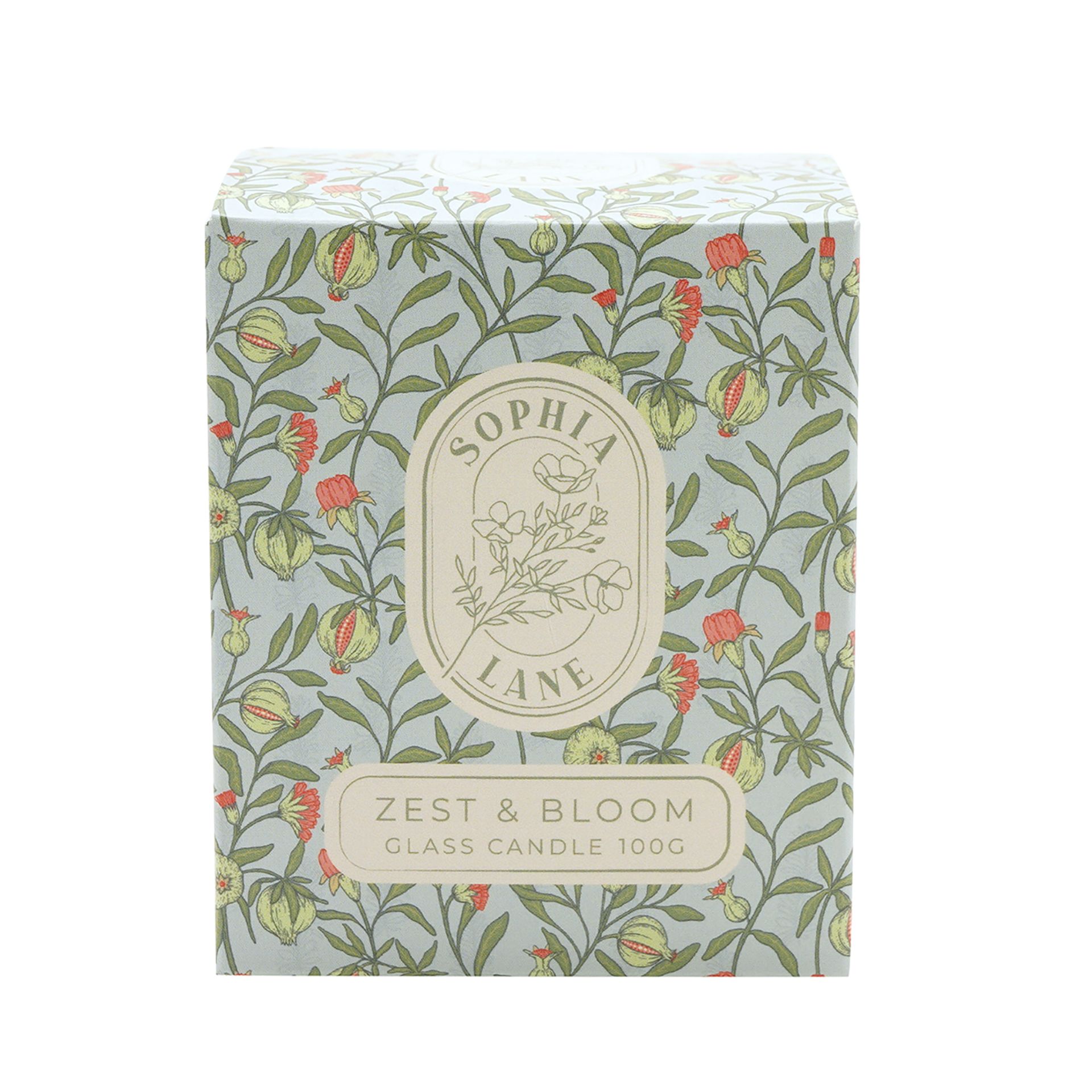 Sophia Lane Zest & Bloom Floral Candle - 100g - Image 8