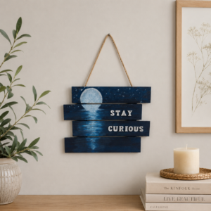 Stay Curious - Sign