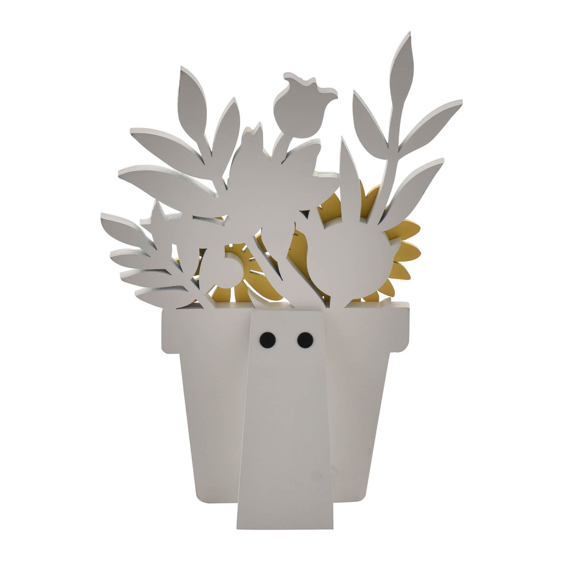 The Cottage Garden Flower Pot Plaque "Friend" - Image 3