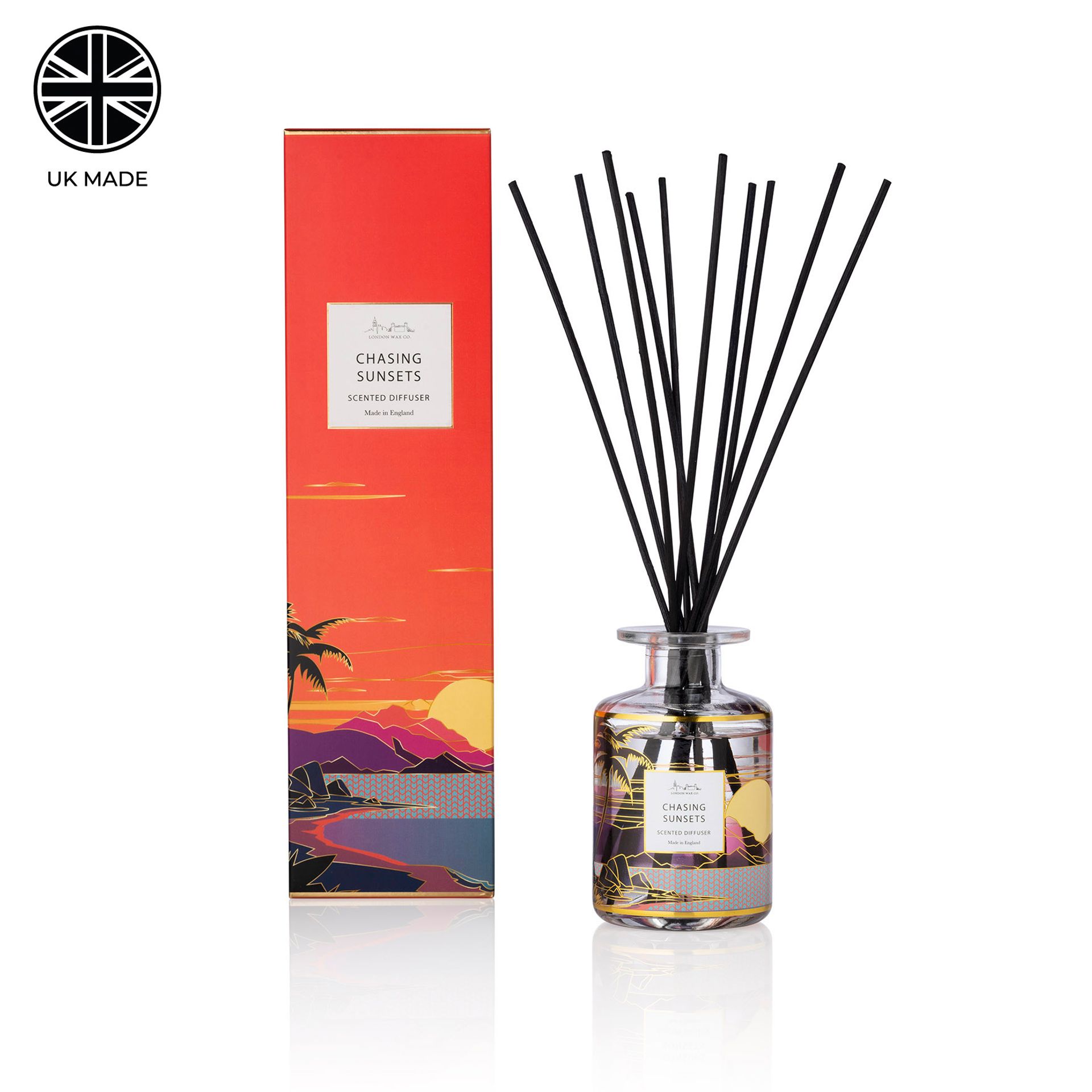 The London Wax Company Chasing Sunsets Diffuser 177ml - Image 2