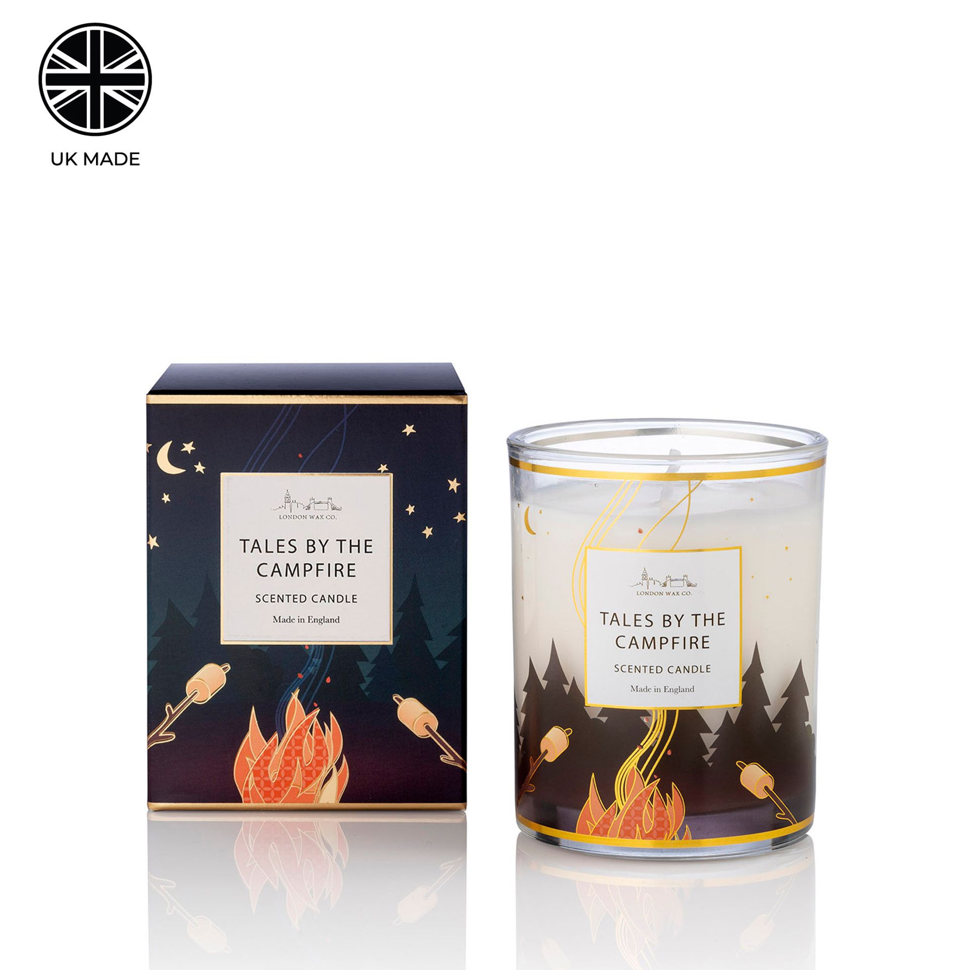 The London Wax Company Tales By The Campfire 1 Wick Candle 227g - Image 2