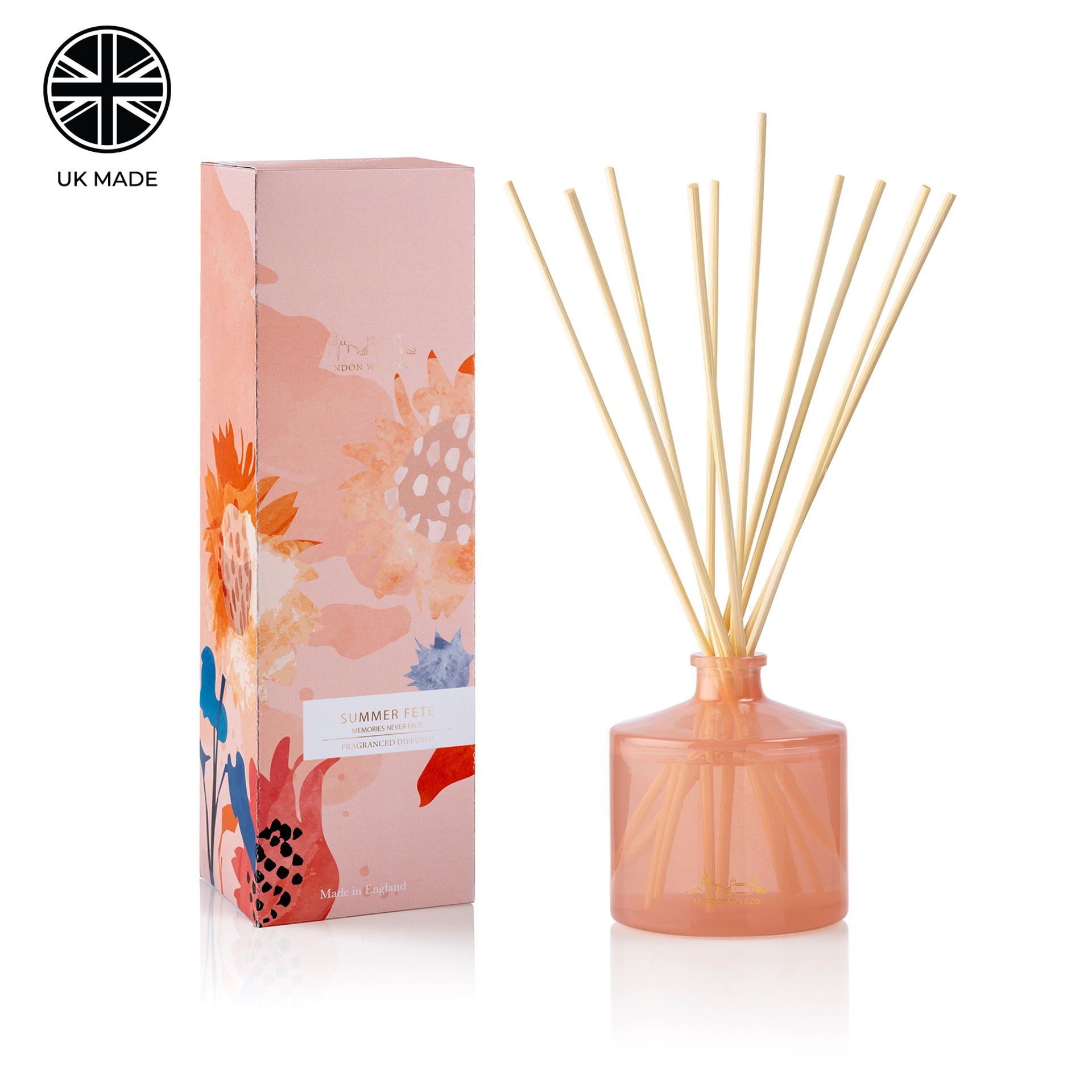 The London Wax Company Summer Fete Diffuser 148ml - Image 2
