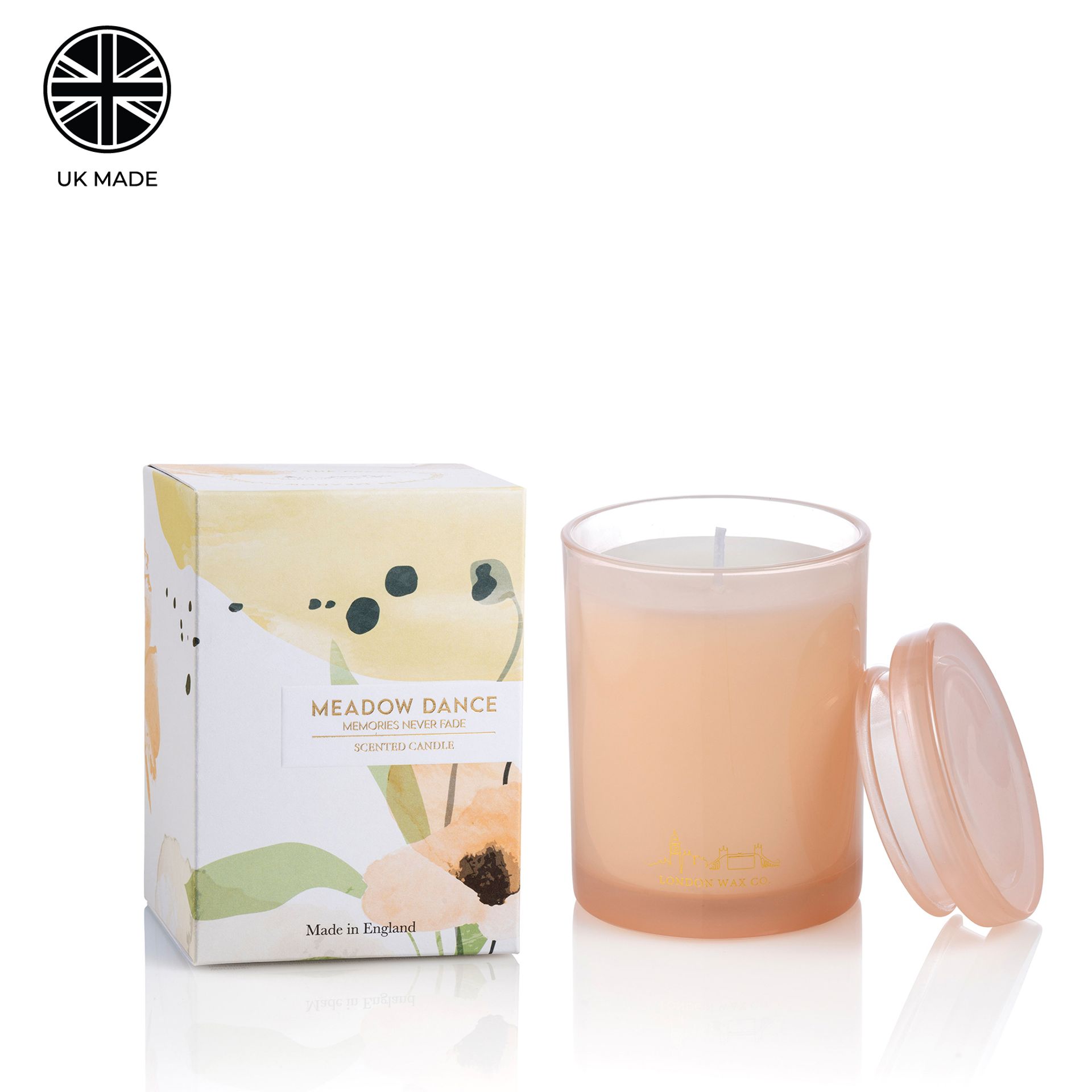 The London Wax Company Meadow Dance 1 Wick Candle 227g - Image 2