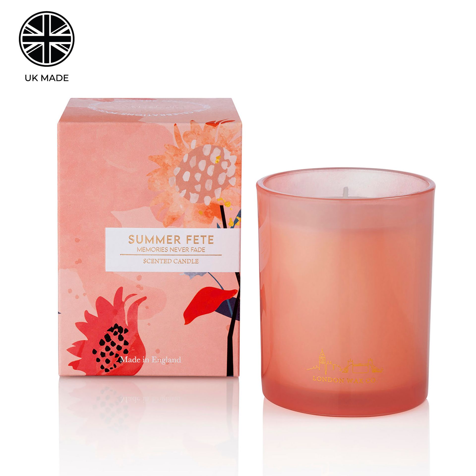 The London Wax Company Summer Fete 1 Wick Candle 227g - Image 2