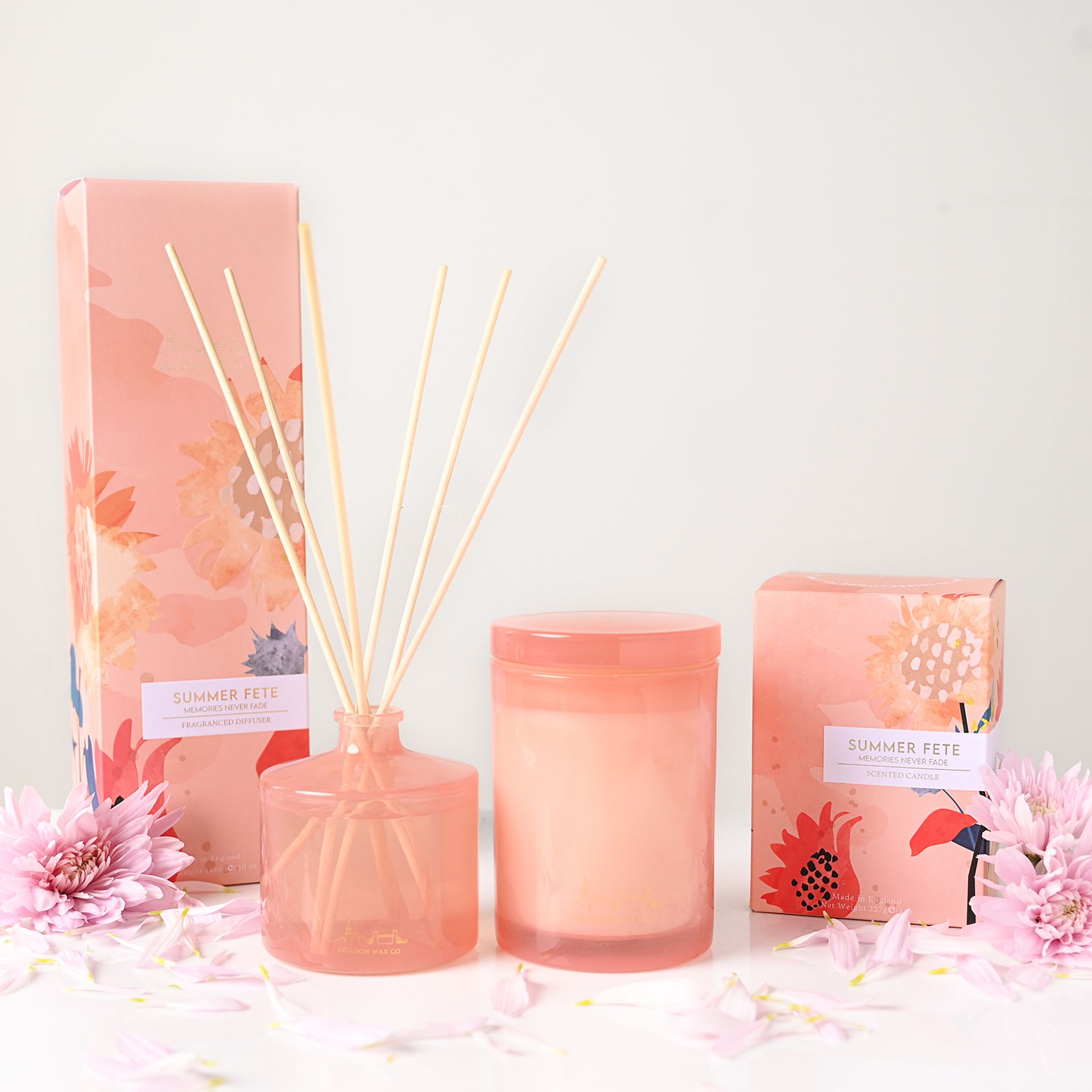 The London Wax Company Summer Fete 1 Wick Candle 227g - Image 3