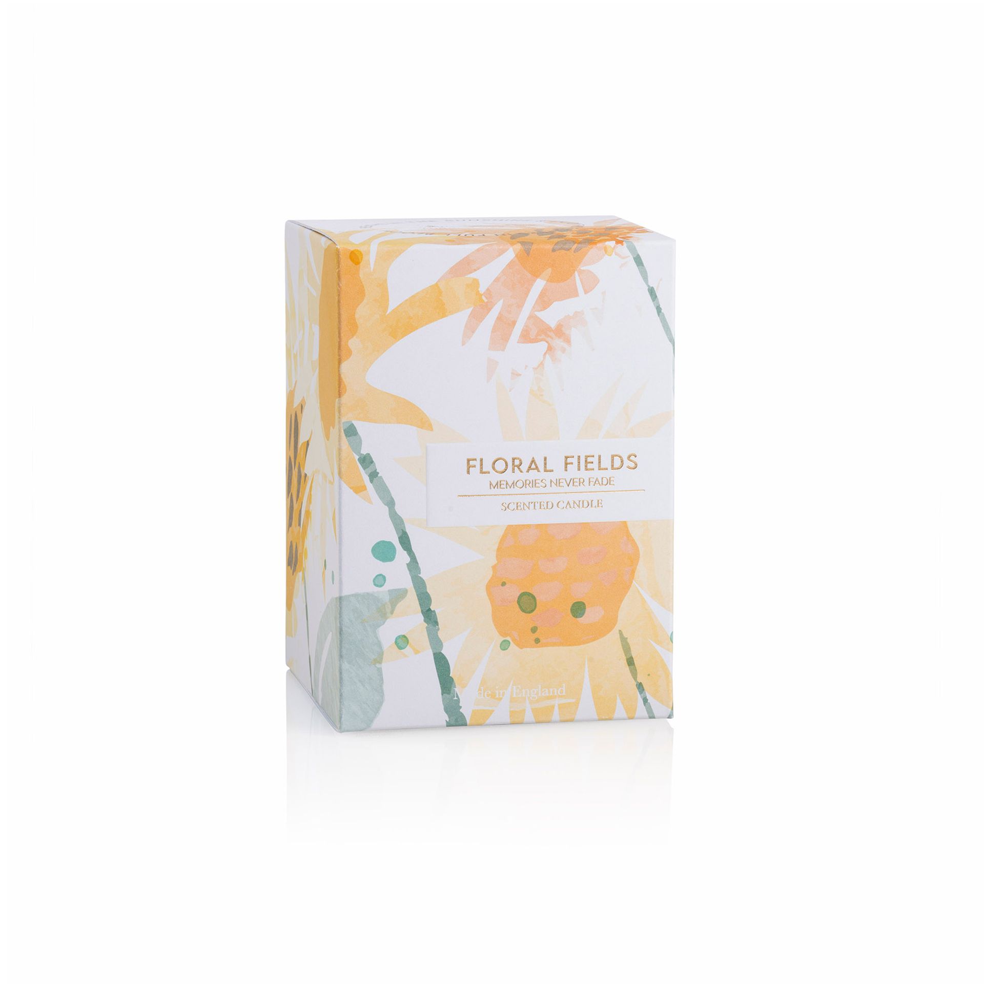 The London Wax Company Floral Fields 1 Wick Candle 227g - Image 5