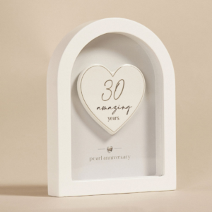 Amore Arch Plaque 18cm - 30 Years