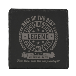 Harvey Makin Legend Slate Coaster - Best