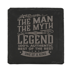 Harvey Makin Legend Slate Coaster - The Man