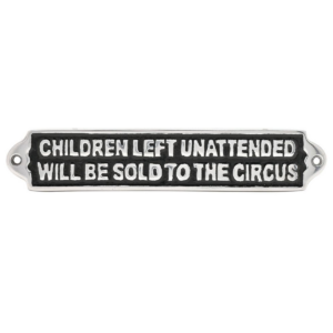 Harvey Makin Sign - Children Left