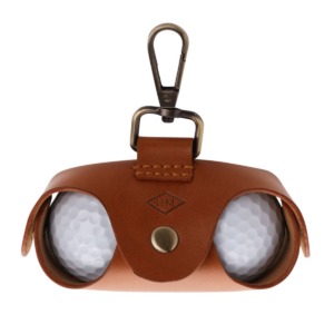 Harvey Makin Golfers Spare Balls Caddy - Tan