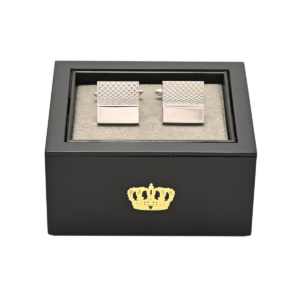 Harvey Makin Criss-Cross Square Cufflinks