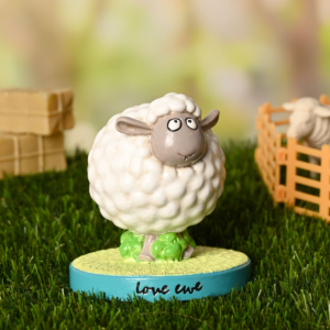 The Funny Farm Sheep Figurine "Love Ewe"