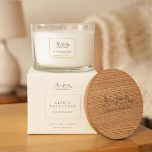 The London Wax Company Fig & Blackcurrant Lidded Candle 368g