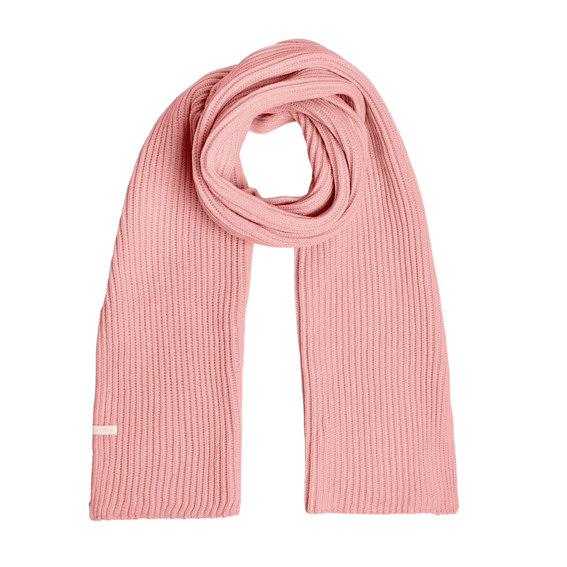 Sophia Layers Cosy Knit Hat Glove & Scarf Gift Set - Blush Pink - Image 4