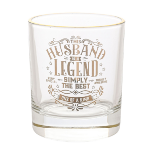 Harvey Makin Legend Tumbler Glass - Husband