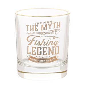 Harvey Makin Legend Tumbler Glass - Fishing