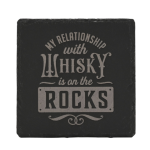 Harvey Makin Legend Slate Coaster - Rocks