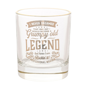 Harvey Makin Legend Tumbler Glass - Grumpy